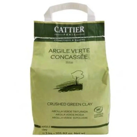 Cattier Crushed Green Clay 3Kg.