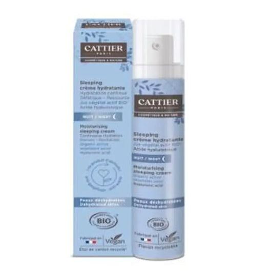 Cattier Moisturising Night Cream Face, Neck and Décolleté 50Ml