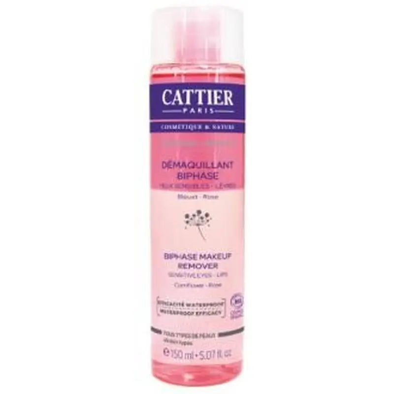 Cattier Biphasic Eye & Lip Make-up Remover 150Ml.
