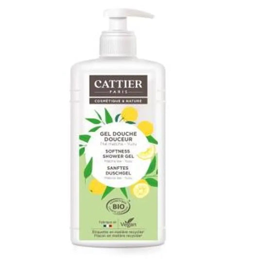 Cattier Matcha-Yuzu Soothing Shower Gel 887Ml.