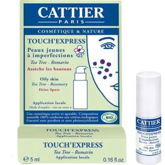 Cattier Touch Express With Tea Tree (Acne) 5Ml.