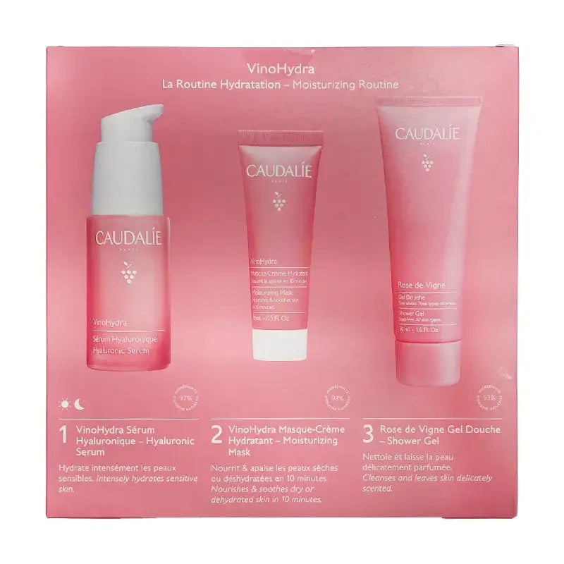 Caudalie Vinohydra La Routine Hydratation Coffre