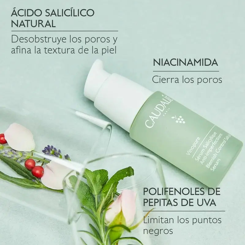 Caudalíe Vinopure Sérum salicylique anti-imperfections - 30 ml