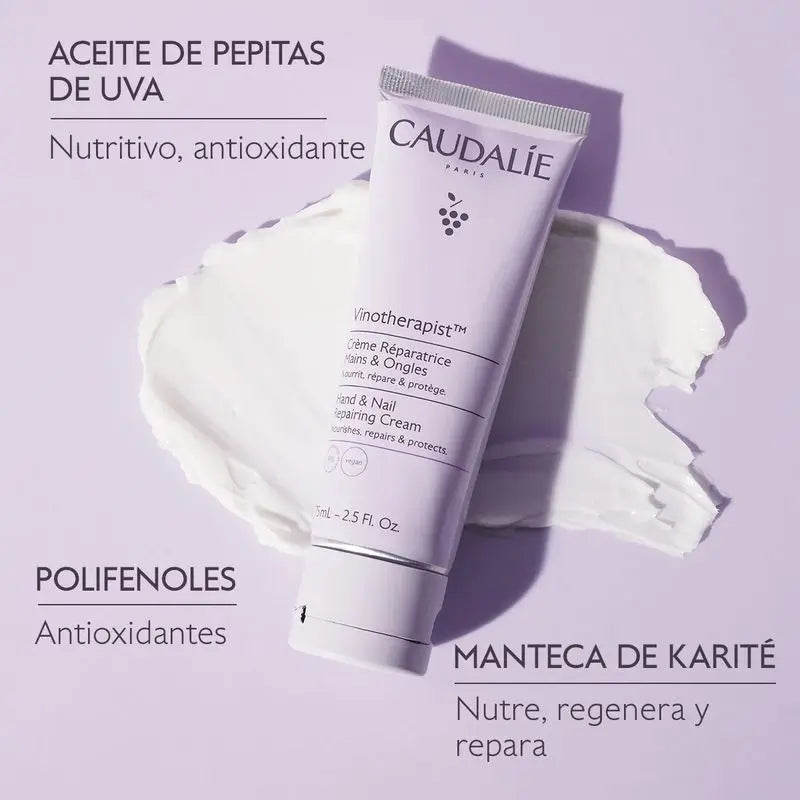 Crème mains et ongles Caudalie Vinotherapist, 75 ml