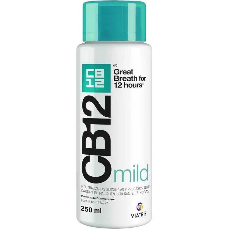Cb12 Bain de bouche doux Bain de bouche halitose à la menthe douce, 2X250 Ml
