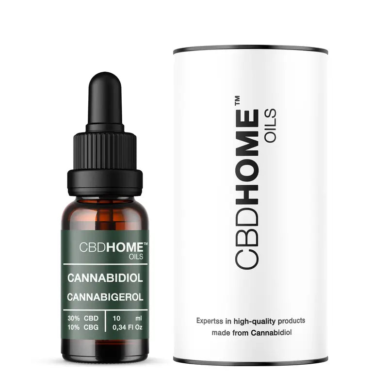 Cbd Home Huile de Cbd 30% + Cbg 10%, 10 ml