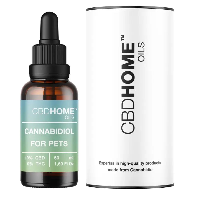 CBD HOME Huile de CBD 10 % pour animaux de compagnie, 50 ml