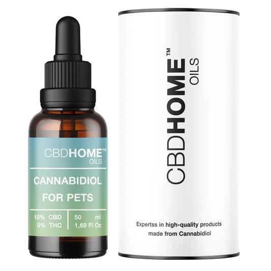 CBD HOME Huile de CBD 10 % pour animaux de compagnie, 50 ml