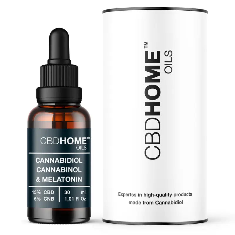 Cbd Home Huile de Cbd 15% + Cbn 5%, 30 ml