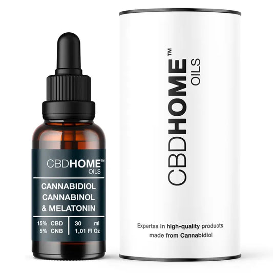 Cbd Home Huile de Cbd 15% + Cbn 5%, 30 ml