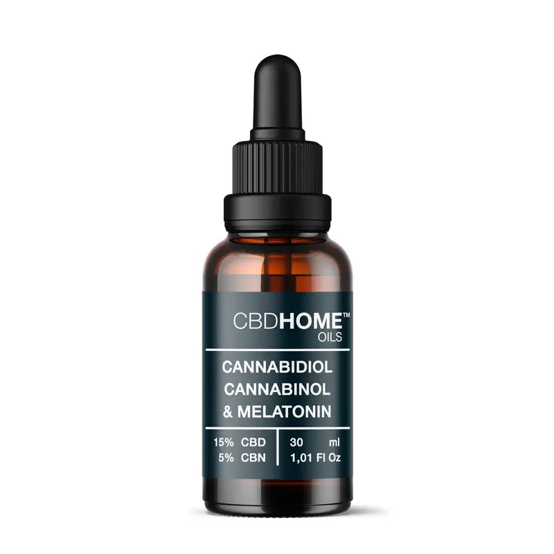 Cbd Home Huile de Cbd 15% + Cbn 5%, 30 ml