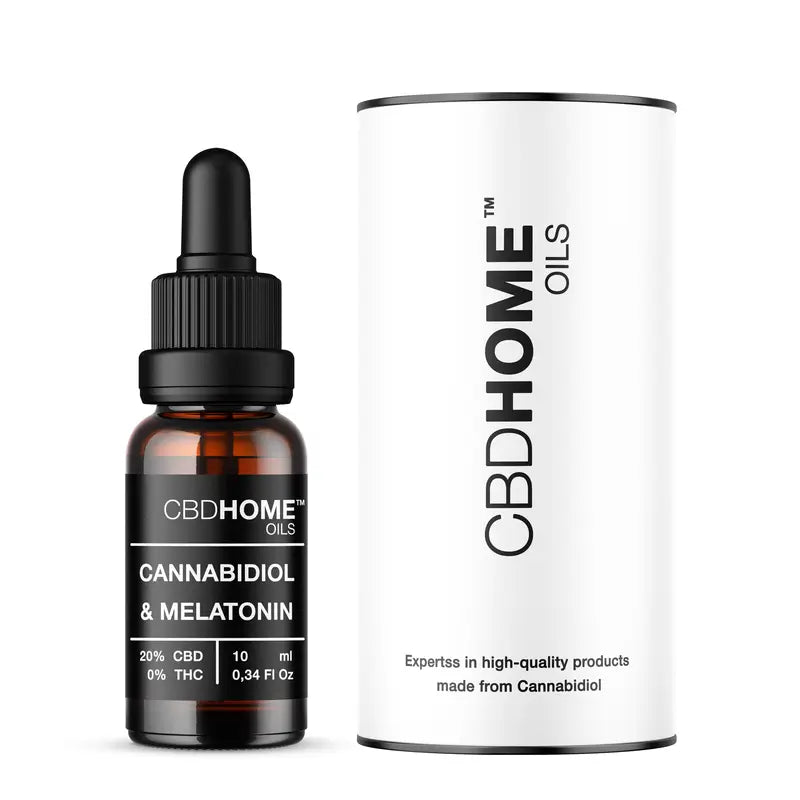 Cbd Home Huile de Cbd 20% + Melat, 10 ml