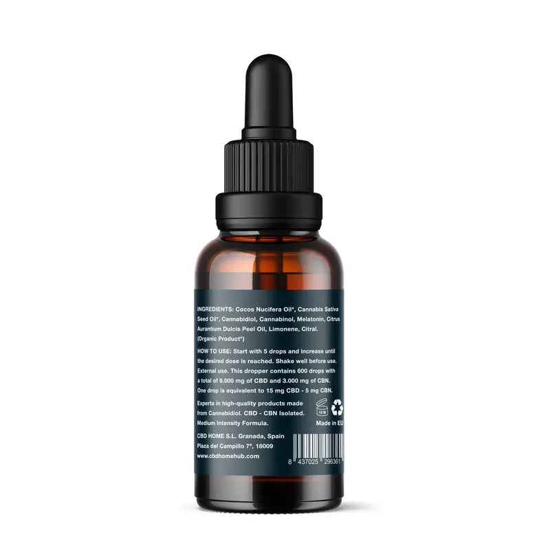 Cbd Home Huile de Cbd 30% + Cbn 10%, 30 ml