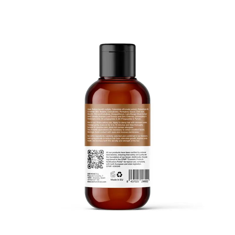 CBD Home Shampooing CBD anti-chute pour femmes, 250 ml
