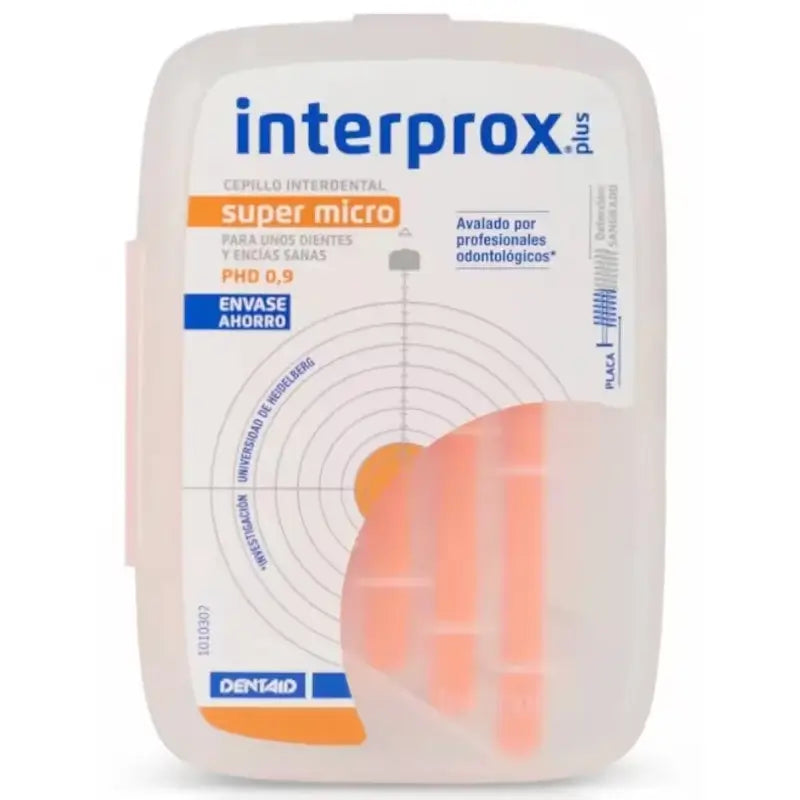 Interprox Plus Interproximal Super Micro Toothbrush 10 units