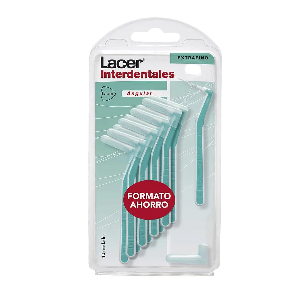 Lacer Angular Extrafine Interdental Brush 10 pieces