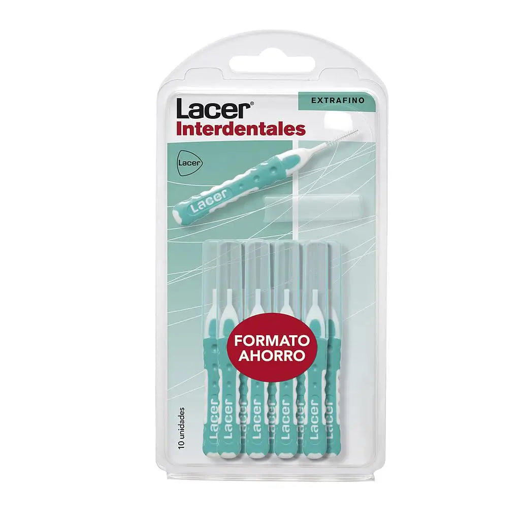 Lacer Extrafine Interdental Brush Straight 10 pieces