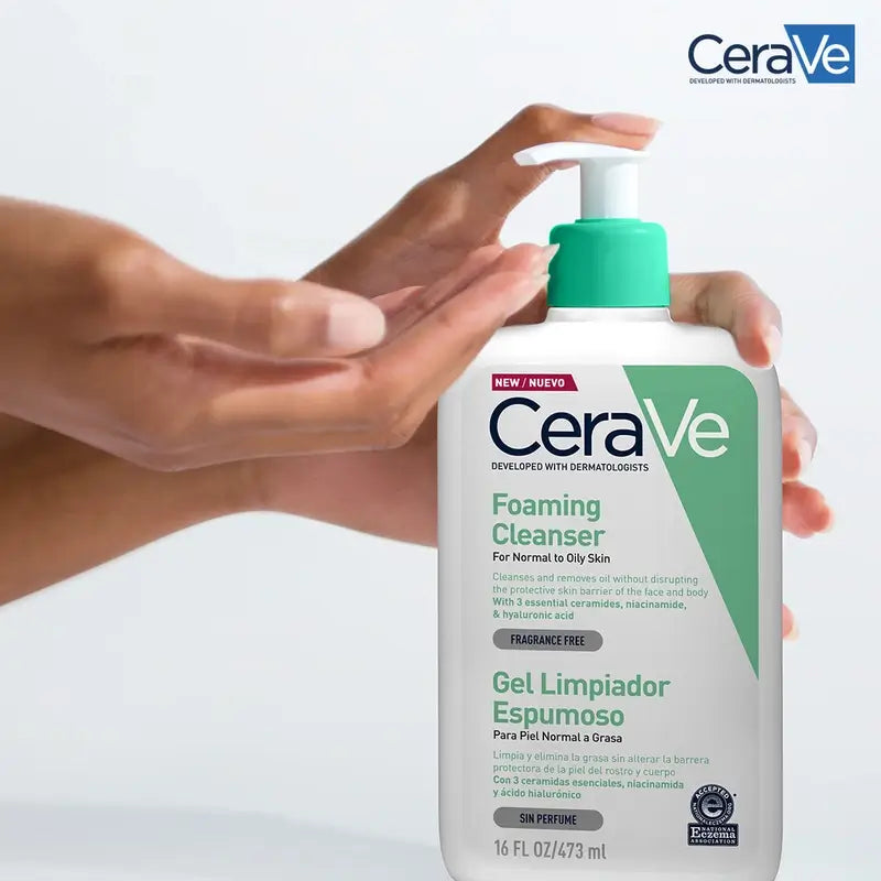 CeraVe Gel nettoyant moussant, 473 ml