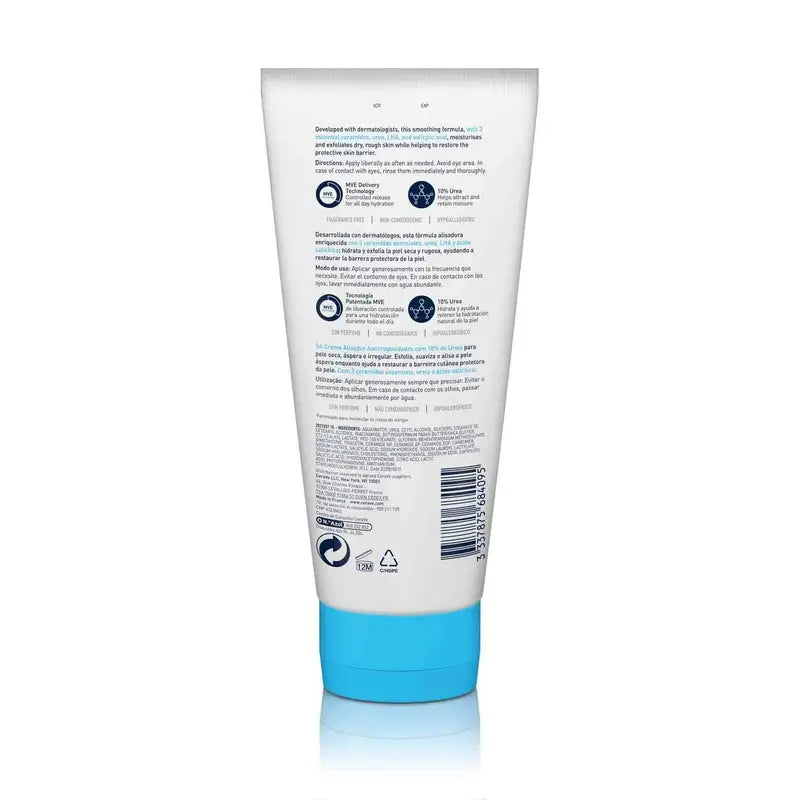 CeraVe Crème lissante anti-frottement, 177 ml