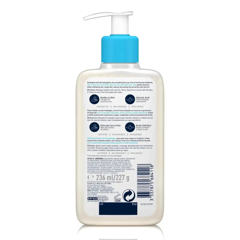 CeraVe Nettoyant anti rugosité, 236 ml