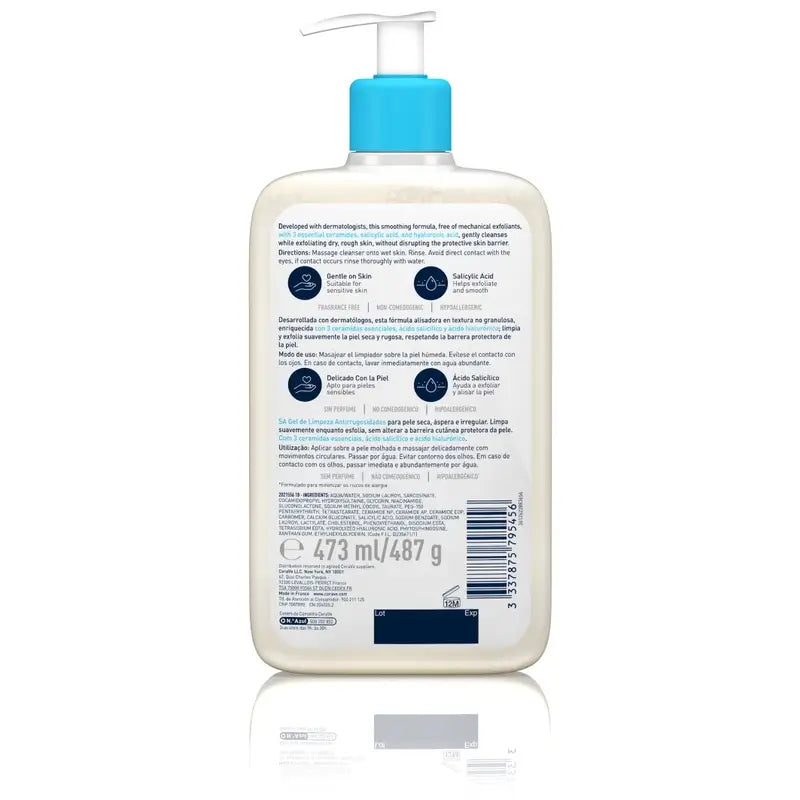 CeraVe Nettoyant anti rugosité, 473 ml
