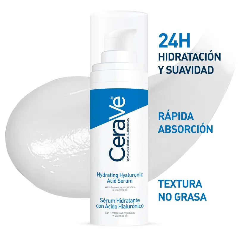 CeraVe Hyaluronic Acid Moisturising Serum, 30 ml