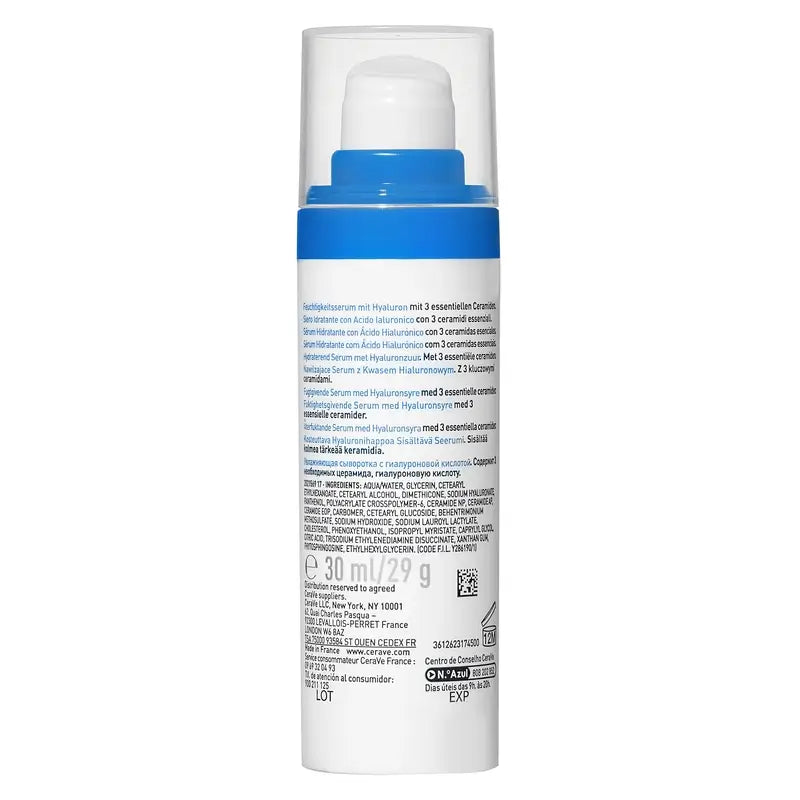 CeraVe Hyaluronic Acid Moisturising Serum, 30 ml