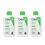 CeraVe Triplo Moisturising Cleansing Gel Cleanser, 3 x 236 ml