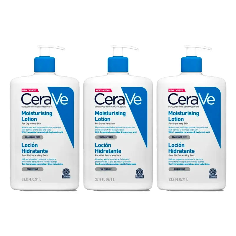 CeraVe Triplo Moisturising Lotion, 3X1L