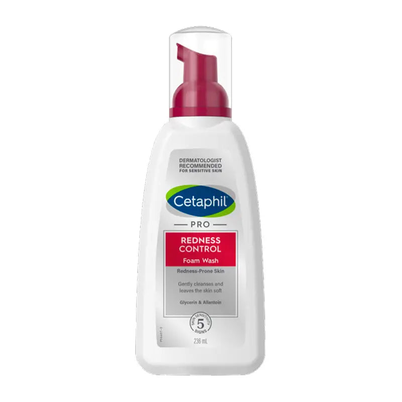 Cetaphil Pro Redness Control Facial Cleansing Foam Facial Cleanser, 235 ml