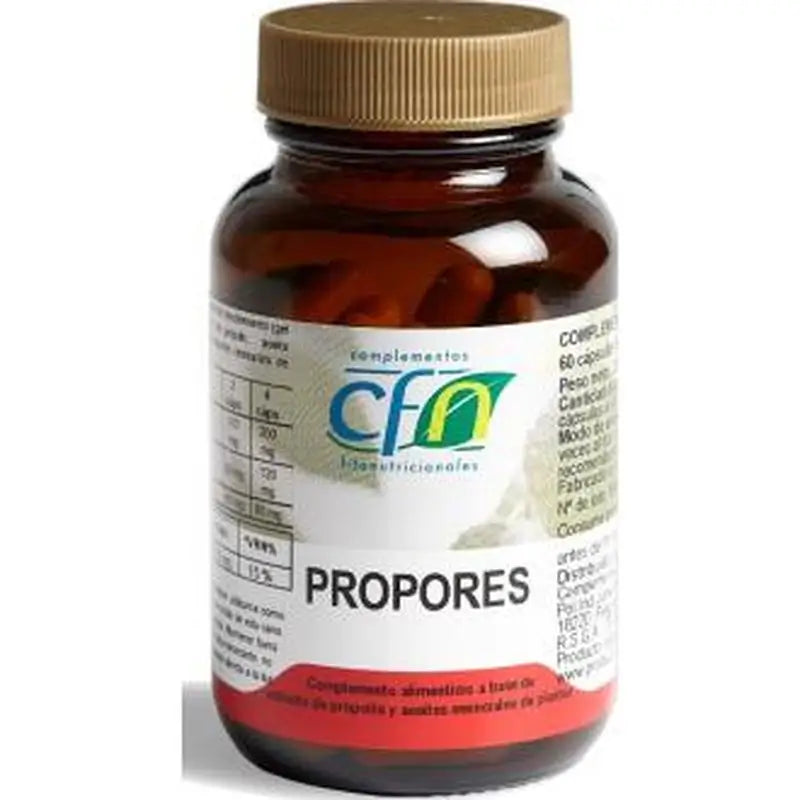 Cfn Propores (Pulmorespir) 60 Capsules