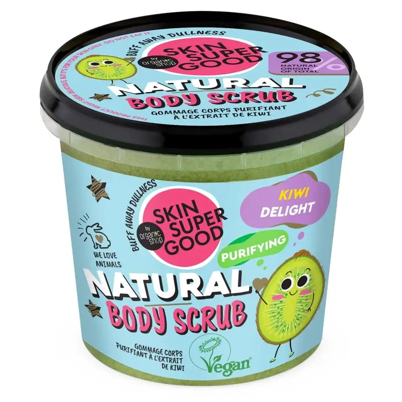 Charlotte Bio Purifying Body Scrub with Kiwi Extract, 360 Ml