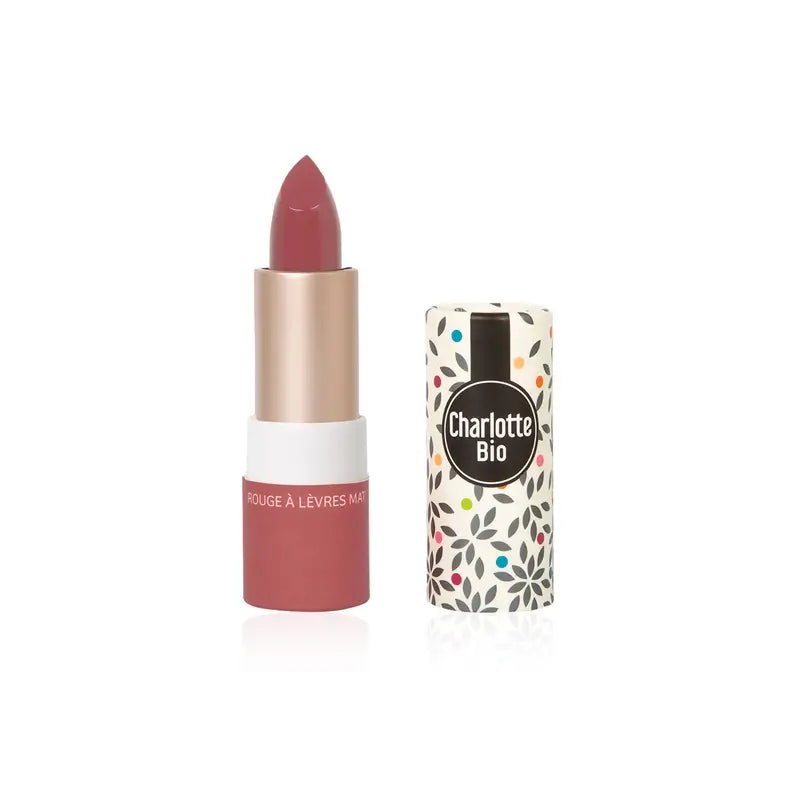 Charlotte Bio Lipstick Matte Red Rosy 3.5 G