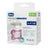 Chicco Physioforma Sucette en Silicone Douce Rose 6-16M 2 Unités