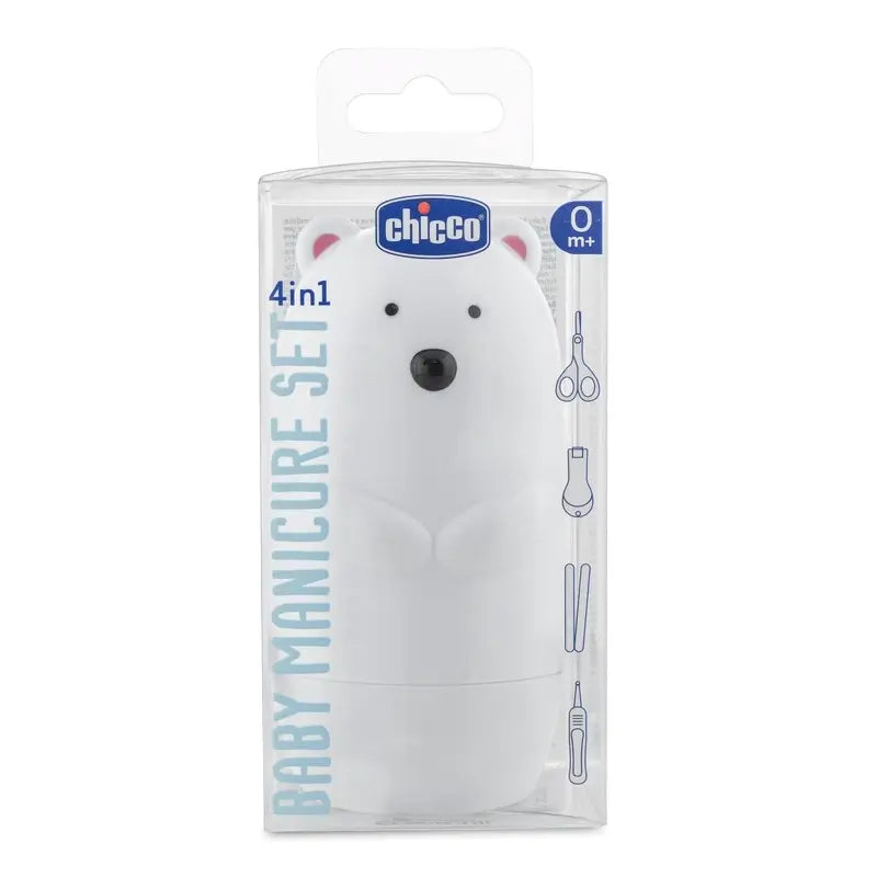Set de manucure de voyage Chicco - Ours polaire