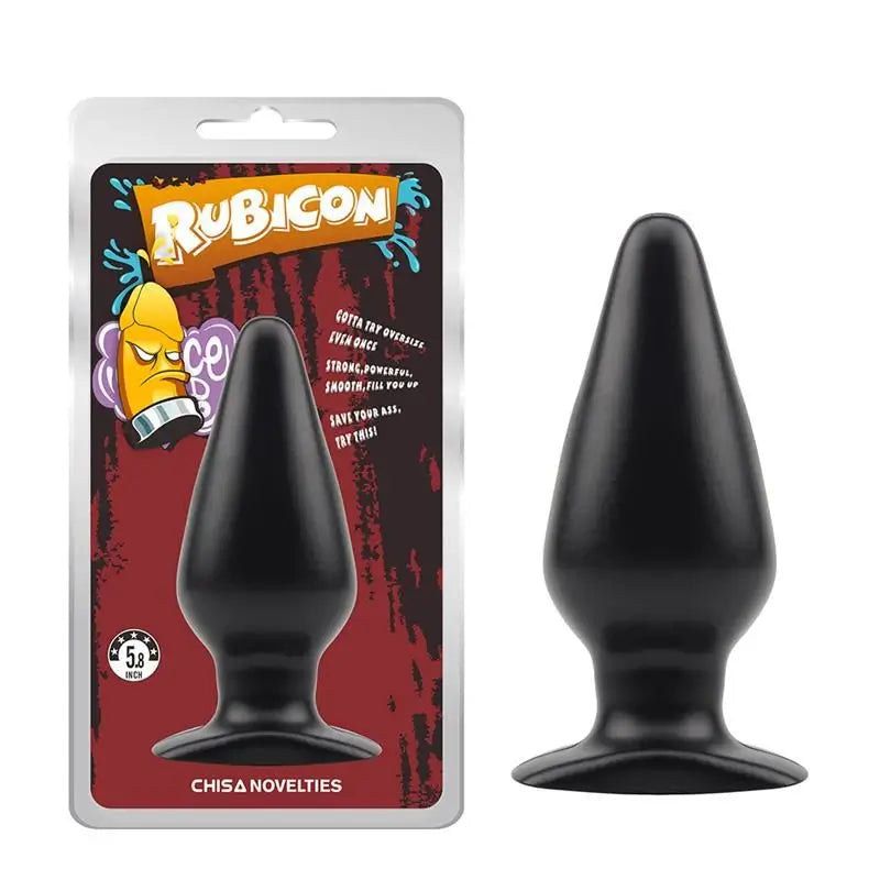 Chisa Anal Plug Rubicon 15 X 5.7 cm Black