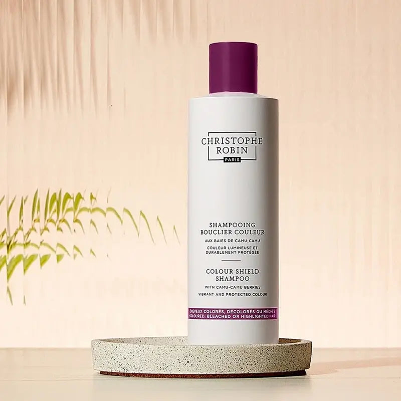 Christophe Robin Shampooing protecteur de couleur aux baies de Camu-Camu, 250 ml