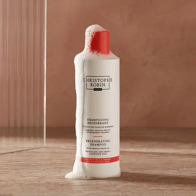 Christophe Robin Shampooing régénérant à l'huile de figue de barbarie, 250 ml