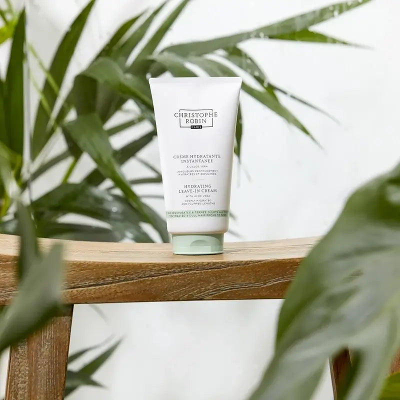 Christophe Robin Crème hydratante sans rinçage à l'aloe vera, 150 ml
