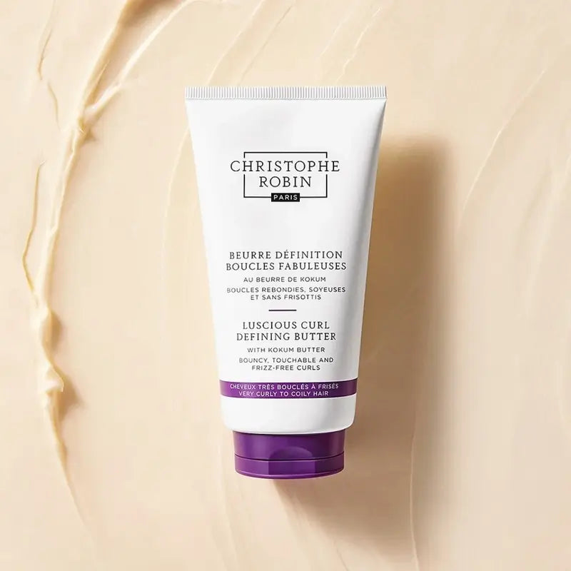 Christophe Robin Beurre définisseur de boucles au beurre de kokum (cheveux bouclés) , 150 ml