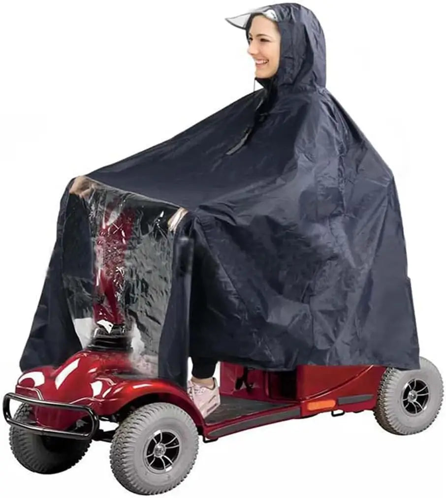 veste imperméable à capuche