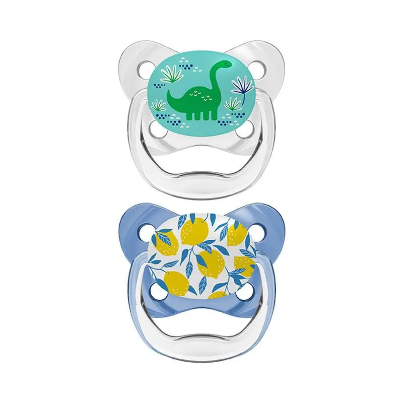 Prevent Pacifier Butterfly Shield T-2 6-18 Months Blue
