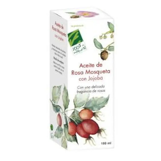 One Hundred Percent Natural Jojoba Oil With Rosehip 100Ml.