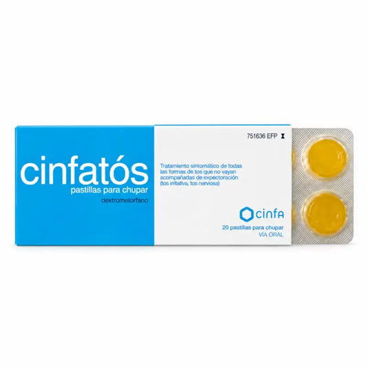 Cinfatos 10 mg pastilles 20 pièces