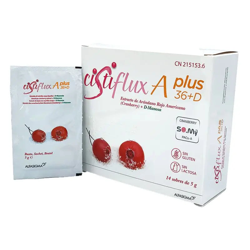 Cistiflux A Plus 36+D, 14 Sachets de 5 Grammes