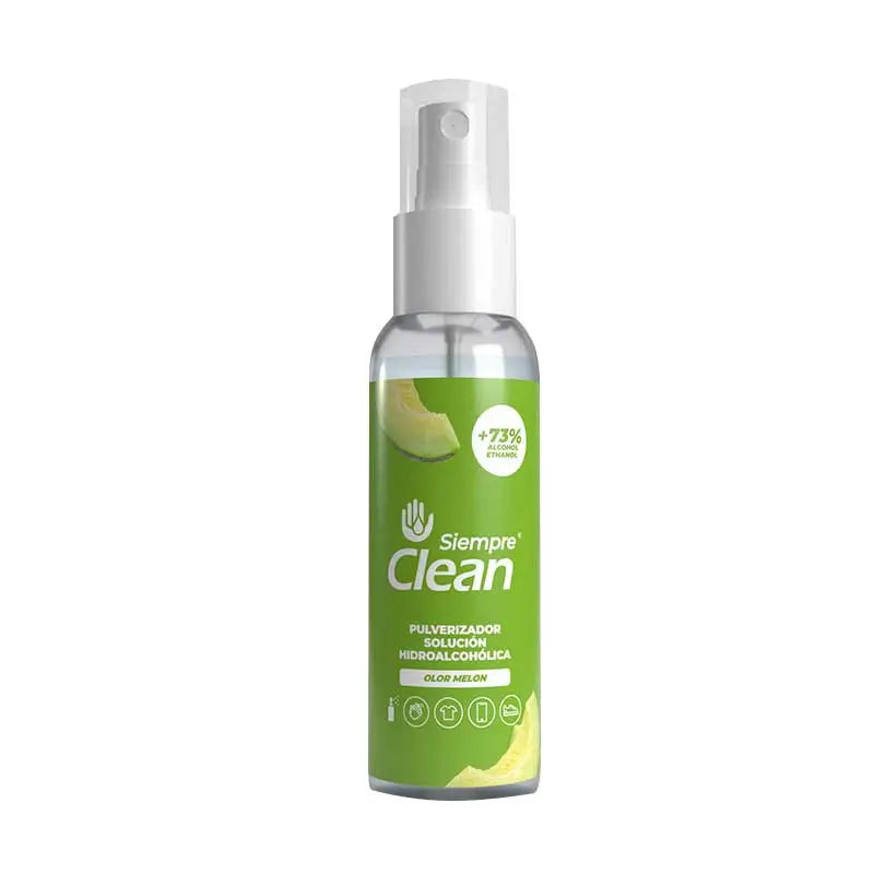 Siempreclean Melon Hydroalcoholic Solution Spray 100 ml