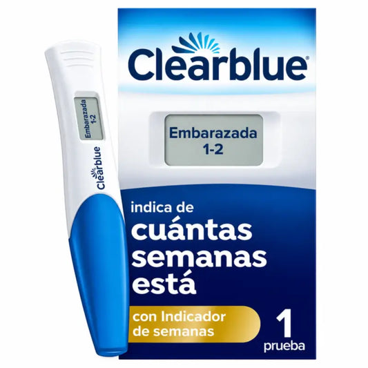Test de grossesse numérique Clearblue avec indicateur de semaine, 1 test numérique