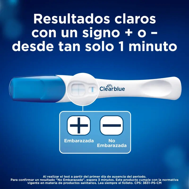Clearblue Pack Plus Test de grossesse analogique, 2 tests