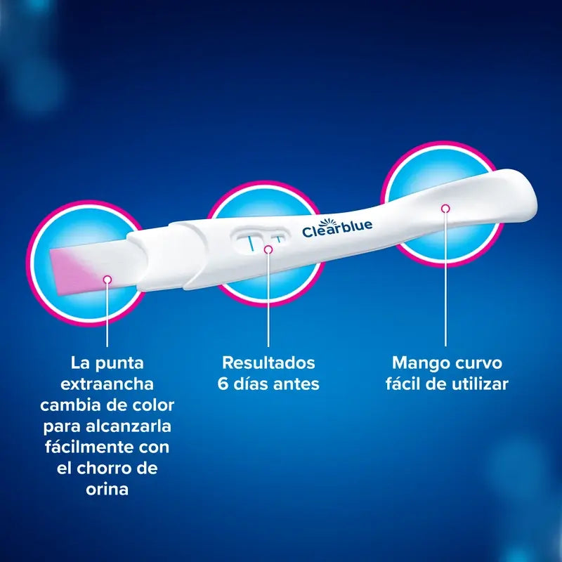 Test de grossesse Clearblue Ultra Early avec double vérification, 2 tests