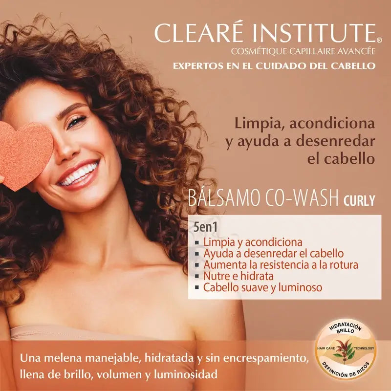 Clearé Instiute Balsam Co-Wash Curly Method Curly Hair 330 Ml